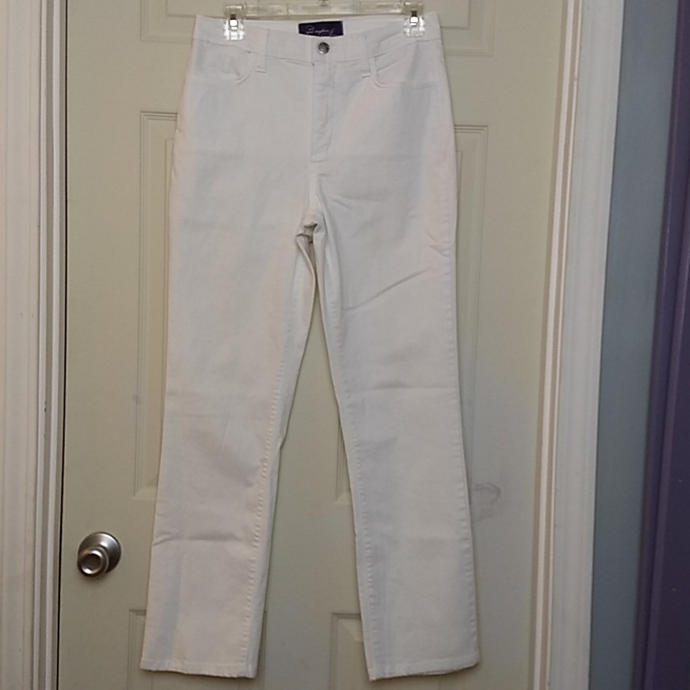 NYDJ white size 10